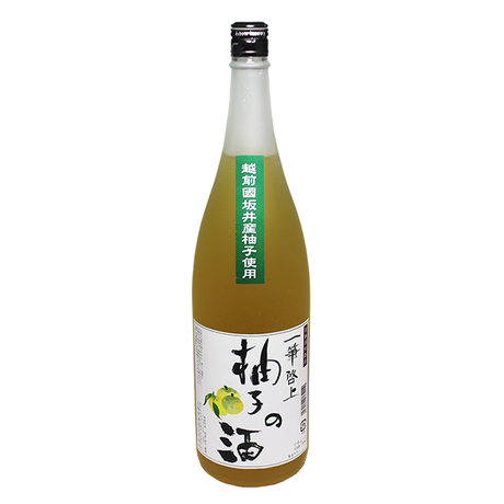 一筆啓上 柚子の酒 1800ml