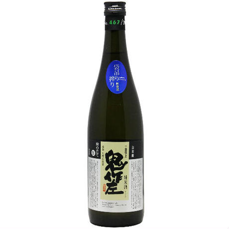 純米酒 鬼作左 袋吊り搾り 1800ml